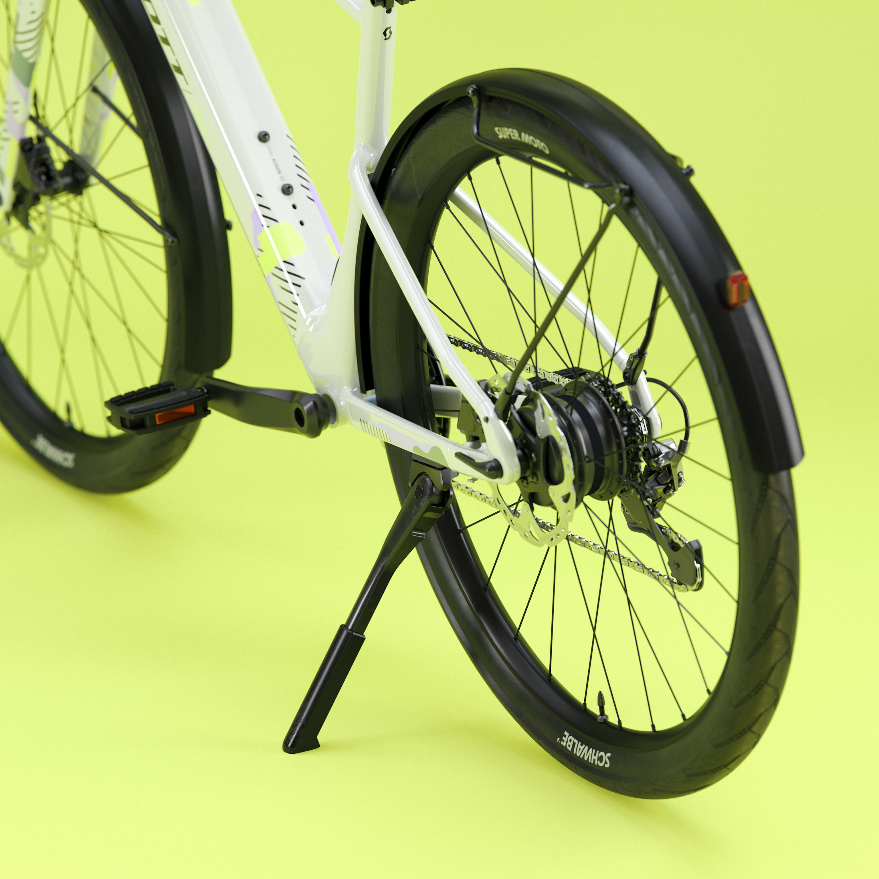 Sweep Rear Wheel