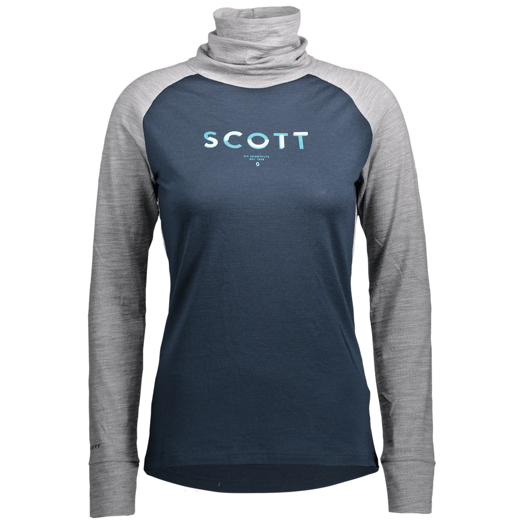 Scott Defined Merino Damenshirt mit hohem Kragen - main view