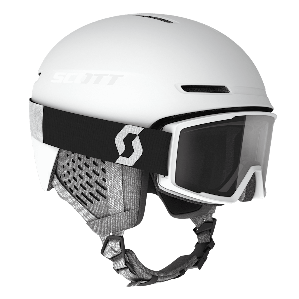 Scott Track Plus Helmet + Factor Pro Goggle Combo - main view