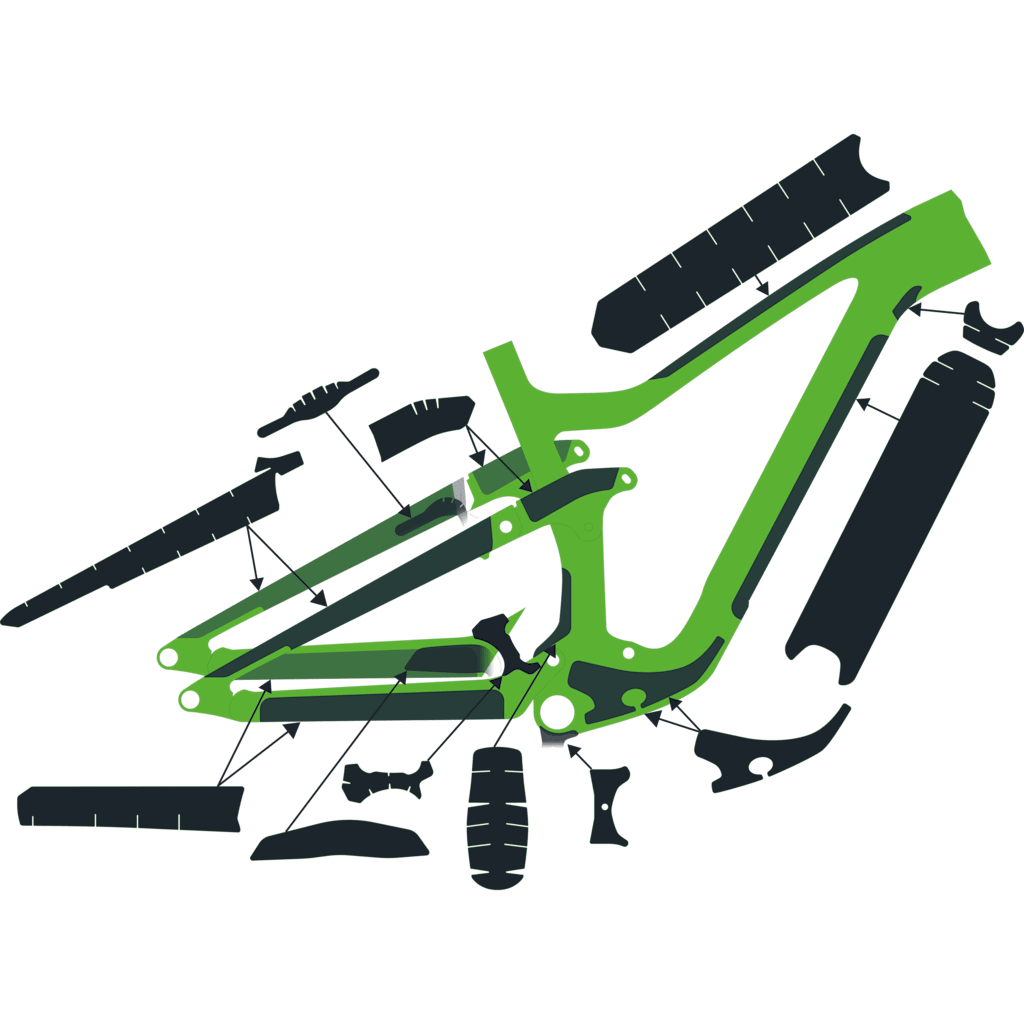 Kit de protection SYNCROS pour cadre RANSOM Carbon - main view
