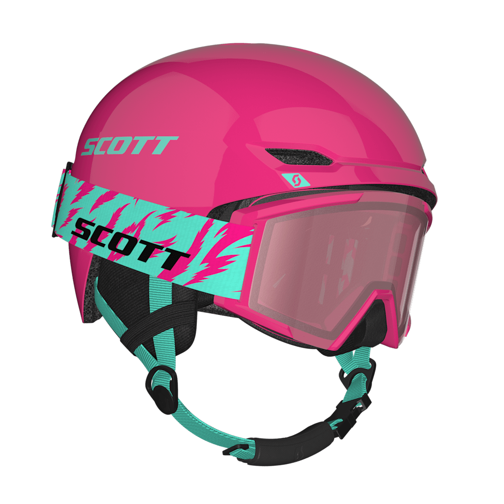 Scott Keeper 2 Helm + Jr Shield Brille Combo - main view