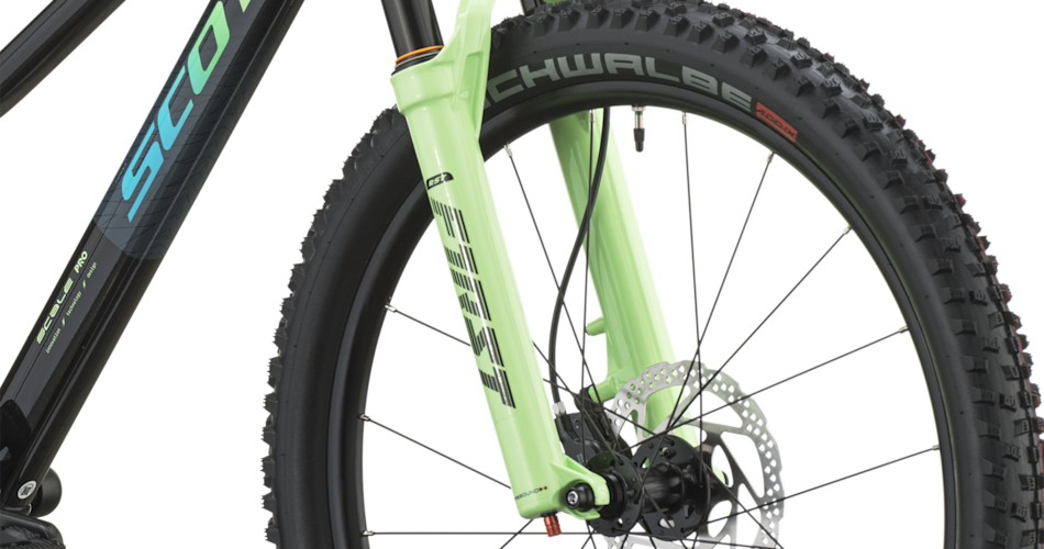 Scott Scale Pro 400 trail-ready suspension