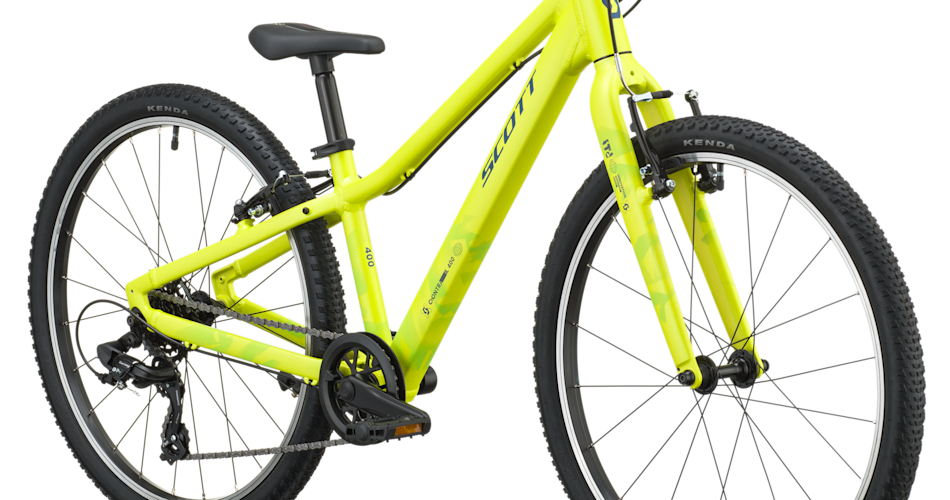 Scott Contrail 400 Zesty Yellow lightweight build