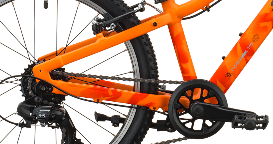 Scott Contrail 200 Ultra Orange 7-speed shimano gearing