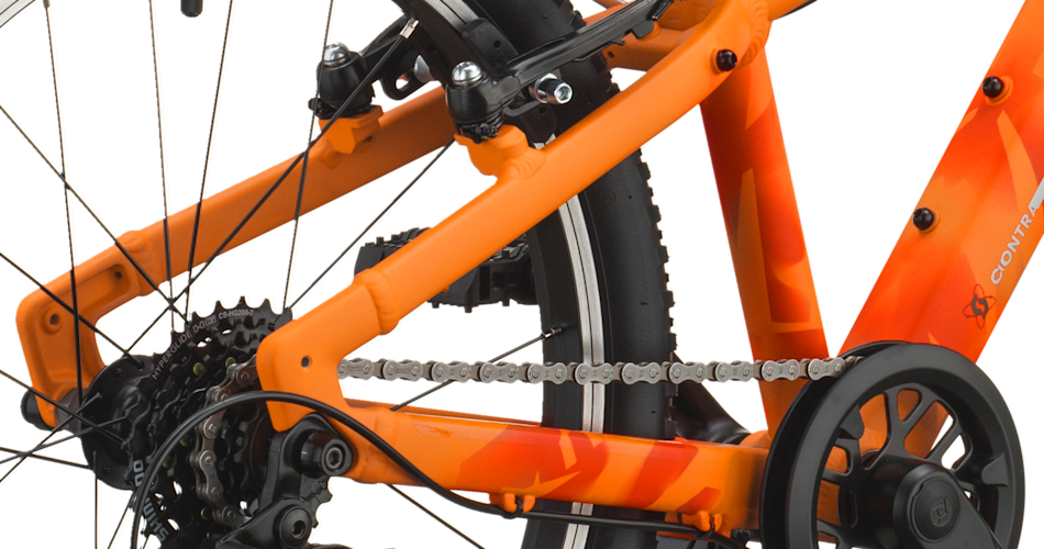 Scott Contrail 200 Ultra Orange fast-rolling tyres