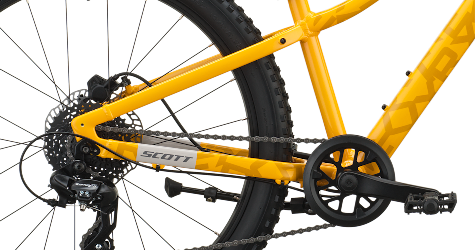 Scott Roxter 400 Sunny Yellow 8-speed shimano gearing