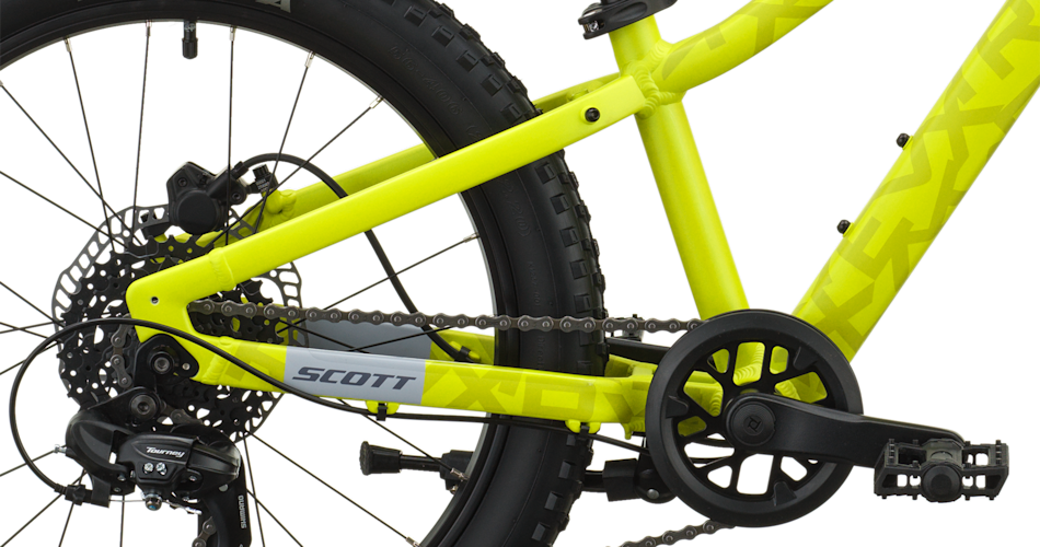 Scott Roxter 200 Zesty Yellow 7-speed shimano gearing