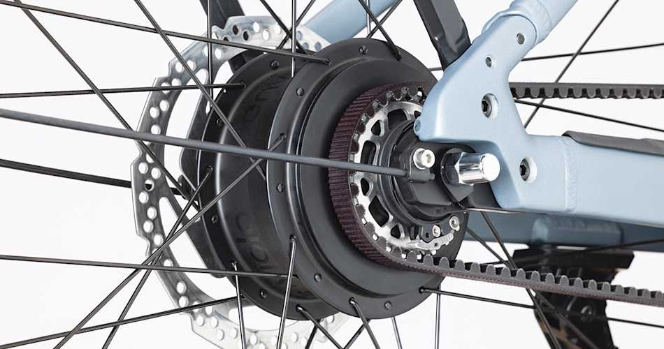 BELT AND ENVIOLO INTERNAL GEARED HUB