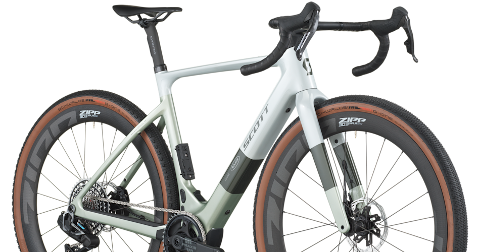 Scott Solace Gravel 10 carbon frame and drive unit