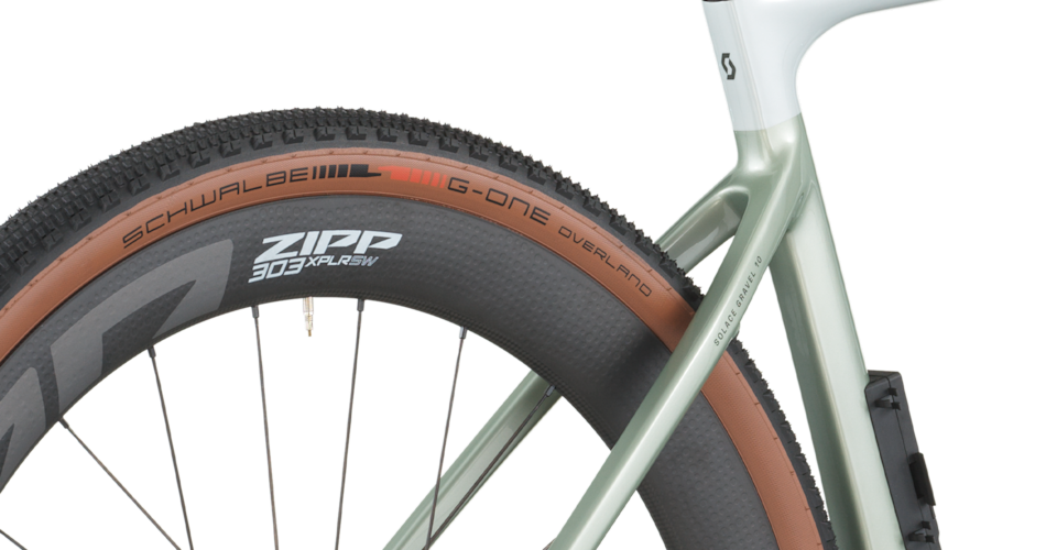 Scott Solace Gravel 10 tyre clearance and cockpit