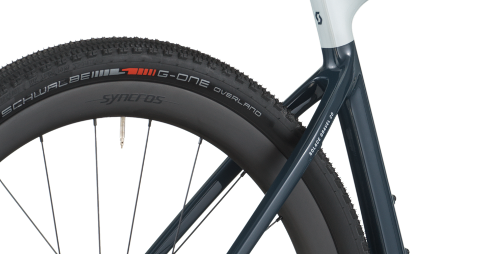 Scott Solace Gravel 20 frame and rear triangle