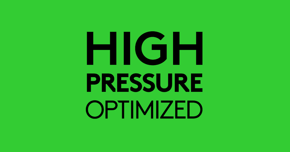 Optimización para altas presiones