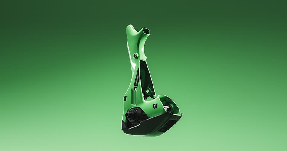 Cast Motor and Seat Tube