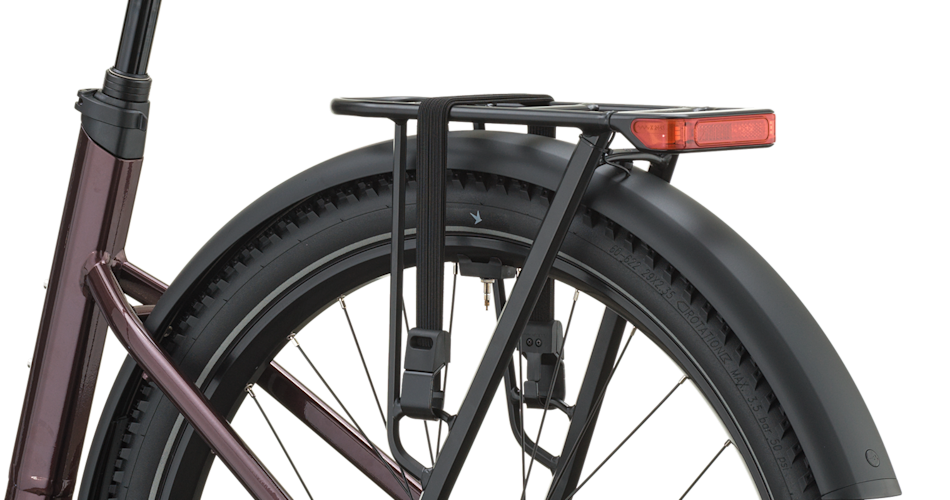 Rear Rack and Integrated Lights 