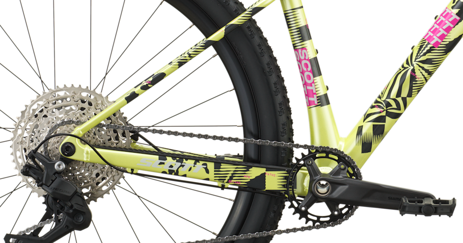 29x2.4in tubeless ready tyre and drivetrain detail