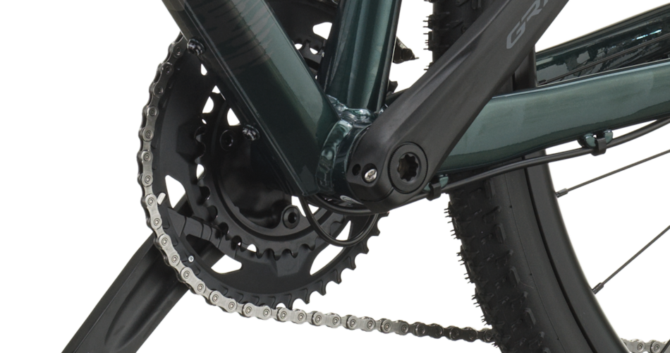 Drivetrain and bottom bracket detail