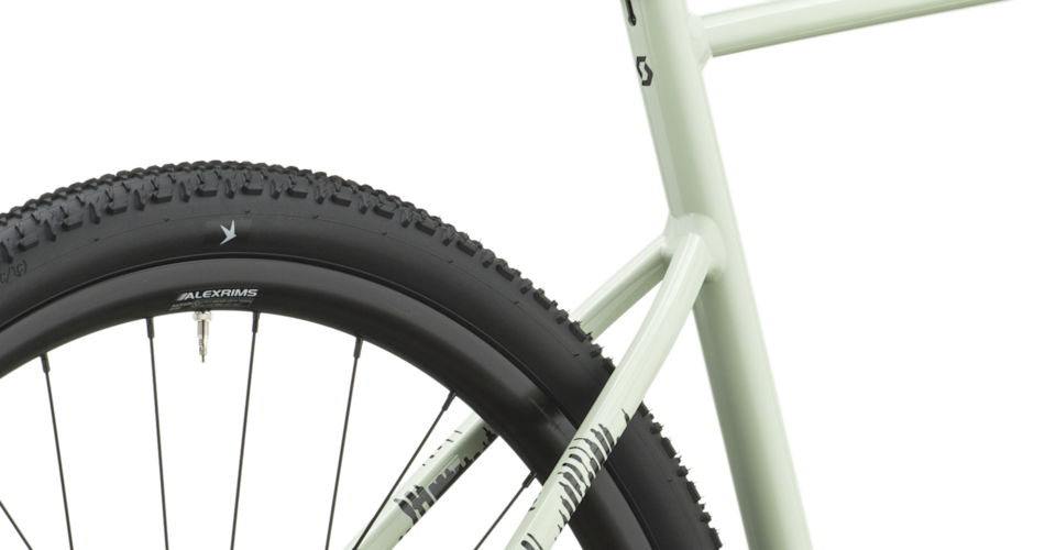 Scott Speedster Gravel 40 45C Schwalbe G-One RX tyre clearance