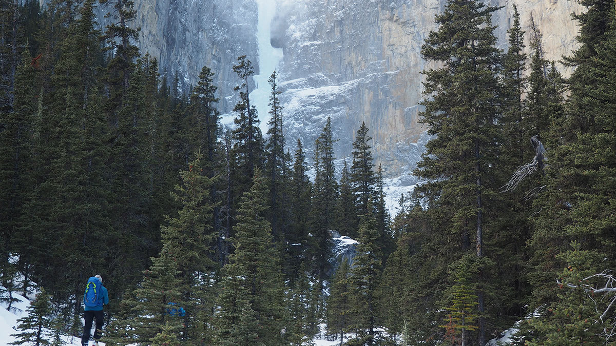 A winter story - ice climbing in Canada