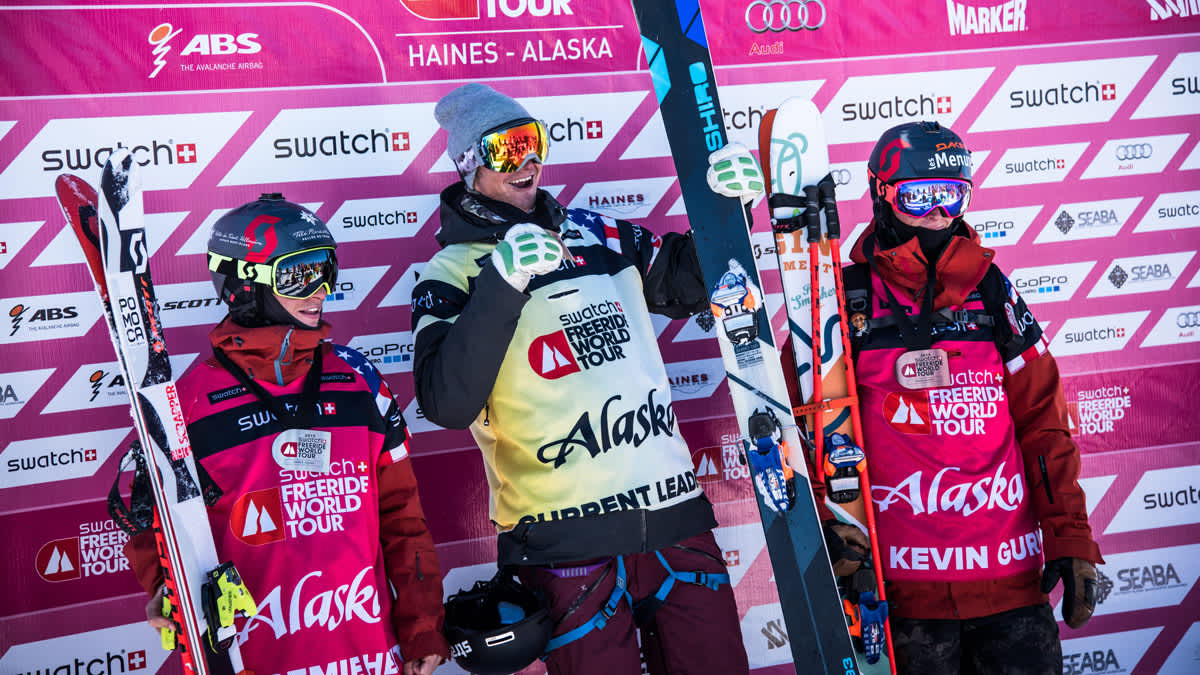 Double Team Podium in Haines, AK
