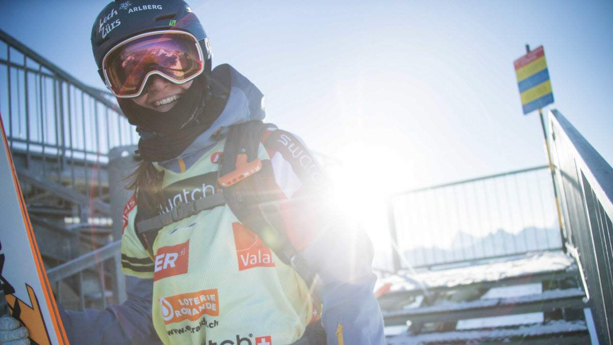 Lorraine Huber, campeona del mundo de Freeride en 2017