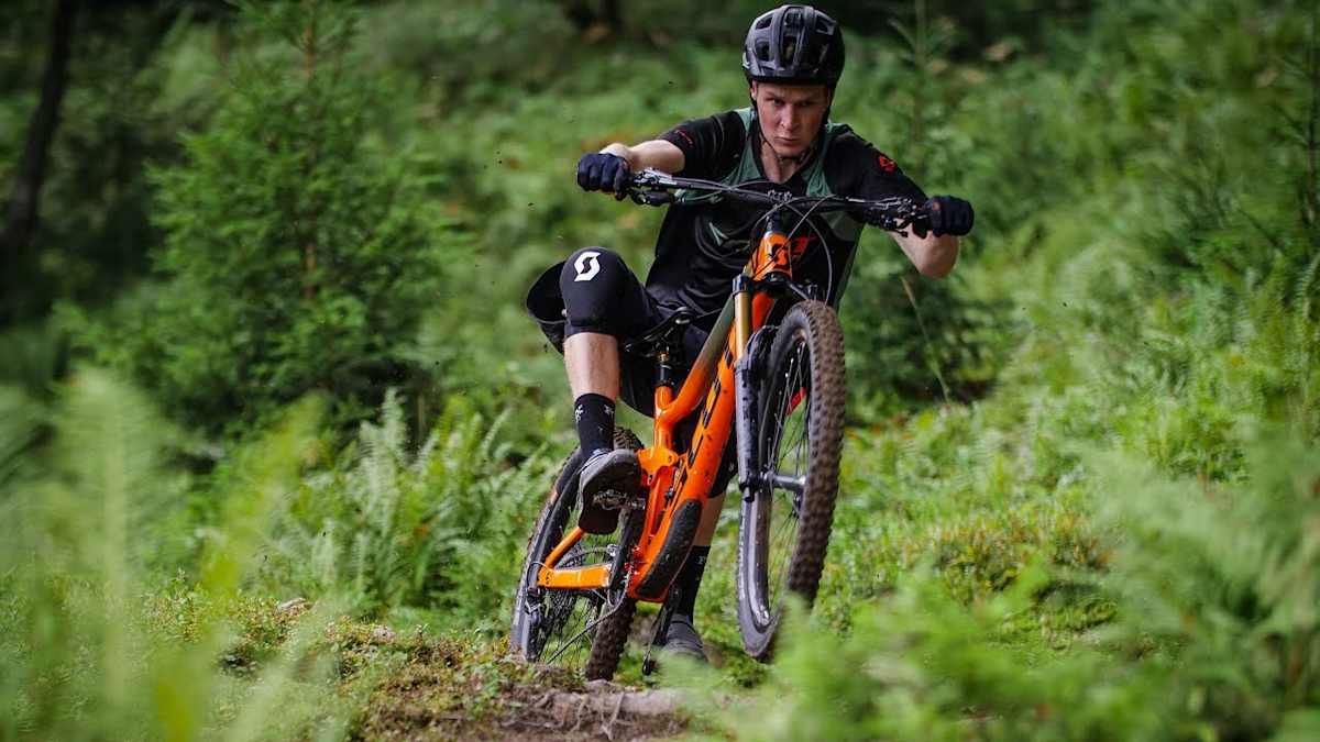 Scotty Laughland at the Champery Bike and Sound Festival