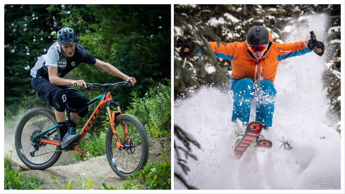 MTB vs. Skiing w/ Scotty Laughland