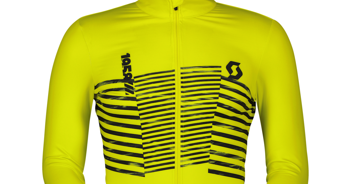 SCOTT RC Team Warm Graphics Long-sleeve Men's Jersey
