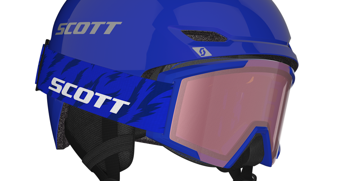 Scott Combo Keeper 2 Helmet + Shield Junior Goggle