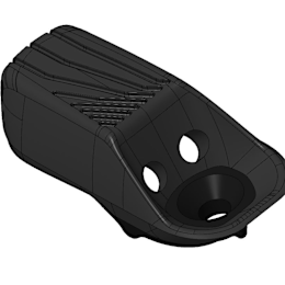 SCOTT GAMBLER 2020 fork Bumper with cable port