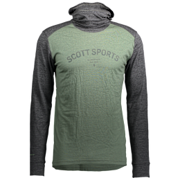 SCOTT Defined Merino l/sl Herrenhoody