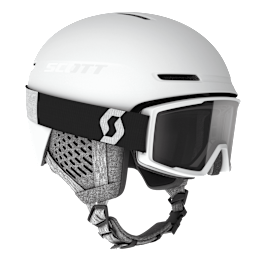 SCOTT Track Plus Helmet + Factor Pro Goggle Combo