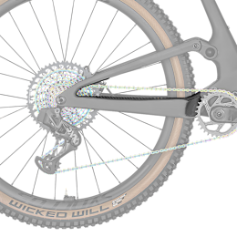 SCOTT SPARK Carbon 2022 Chainstay/Seatstay Protectors