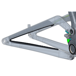 SCOTT SPARK RC 27 Chainstay/Seatstay Protector Glue