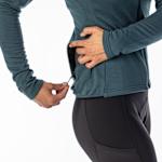 Maillot à manches longues en laine mérinos chaude pour femme SCOTT Gravel