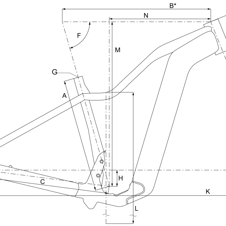Geometry of Bergamont E-Revox Expert FMN EQ