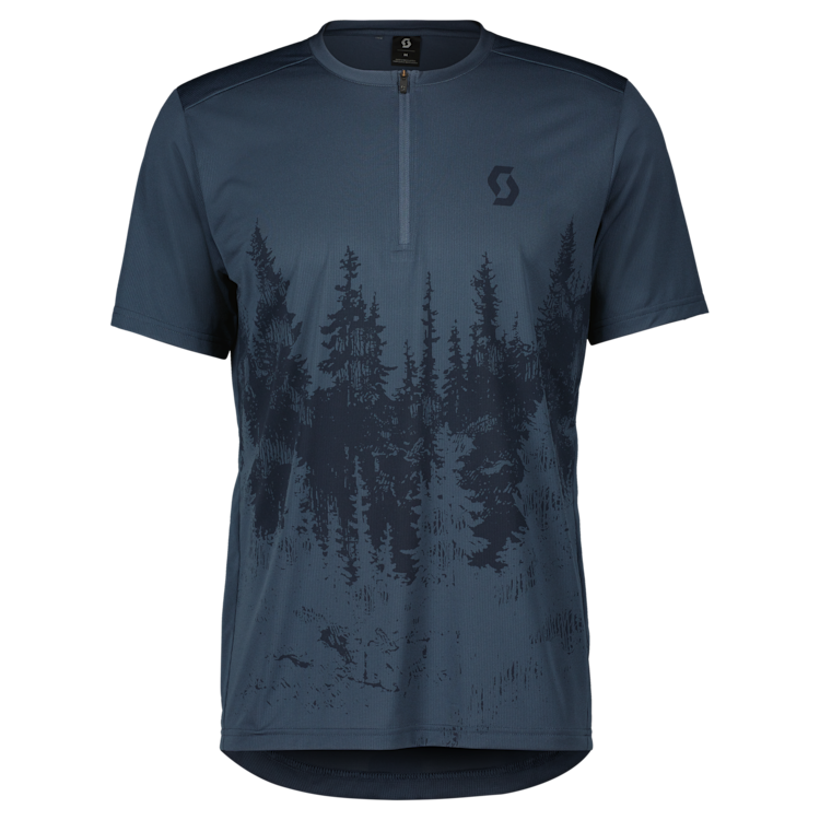 SCOTT  Trail Flow Zip Short-sleeve Men's Shirt
