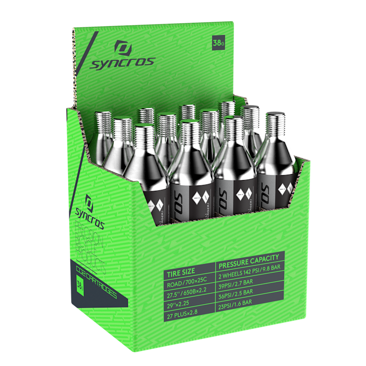 SYNCROS CO2 Cartridge 38g PAK-12