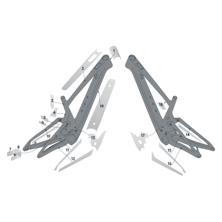 SYNCROS LUMEN eRide Frame Protection Kit