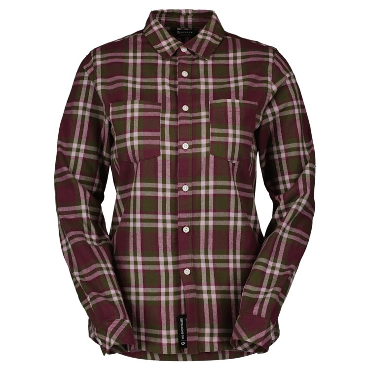 Chemise à manches longues en flannelle pour femme SCOTT 