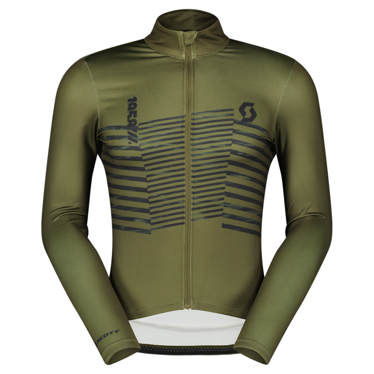 SCOTT RC Team Warm Graphics Long-sleeve Men's Jersey