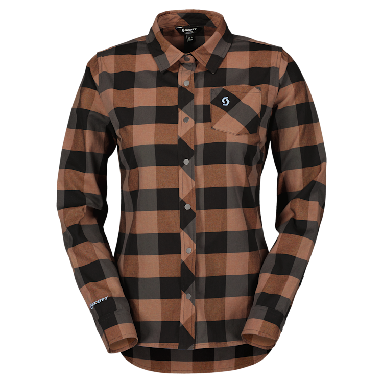 SCOTT  Trail Flow Check Long-sleeve Women's Shirt