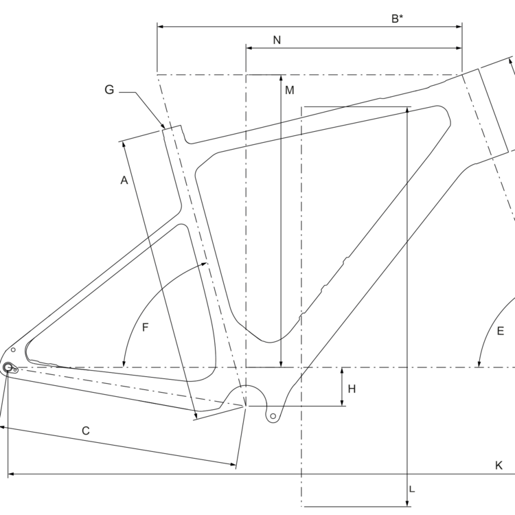 Geometry of Bergamont E-Grandurance RD Expert
