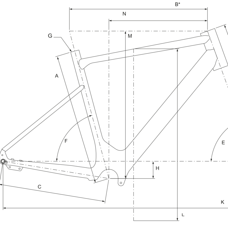 Geometry of Bergamont E-Grandurance 7