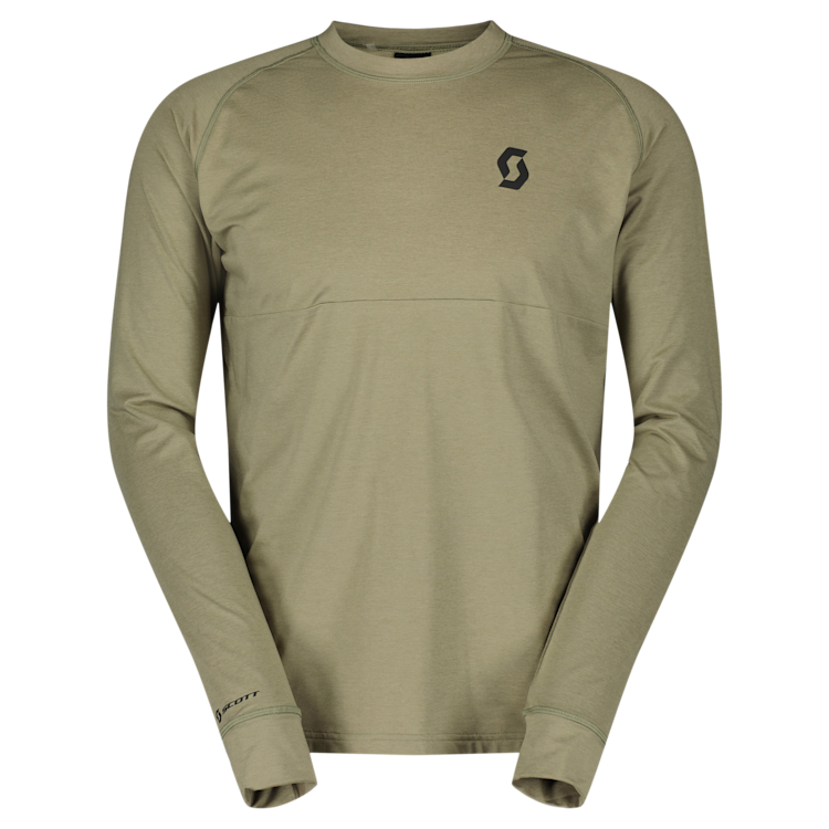 SCOTT Trail Storm Warm Light LS Men's Tee
