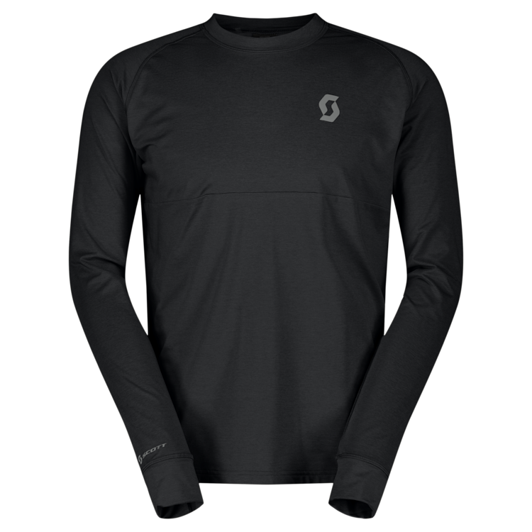 SCOTT Trail Storm Warm Light LS Men's Tee