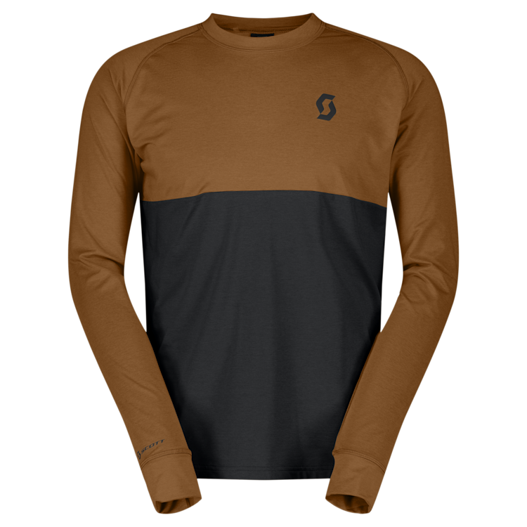 SCOTT Trail Storm Warm Light LS Men's Tee