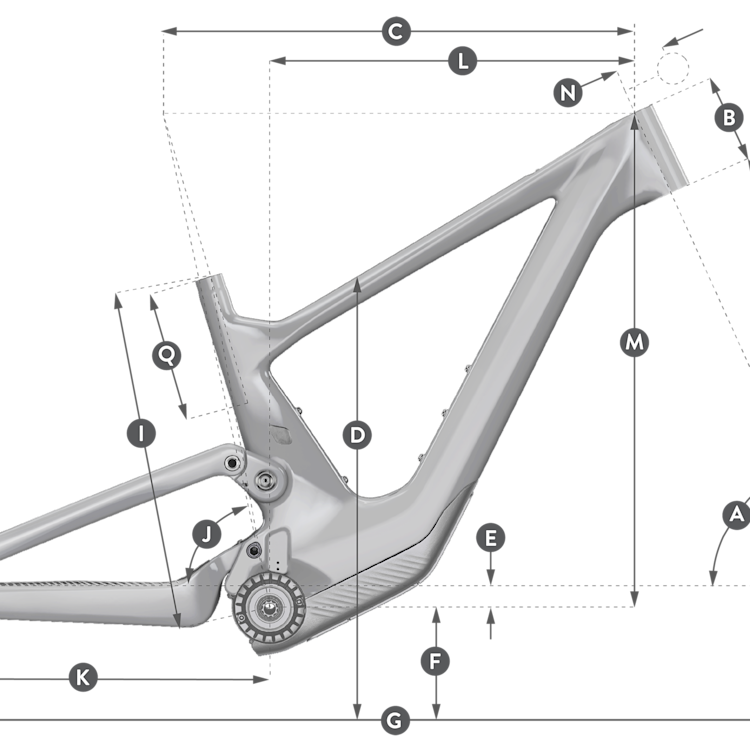 Geometry of SCOTT Voltage 910 Bike