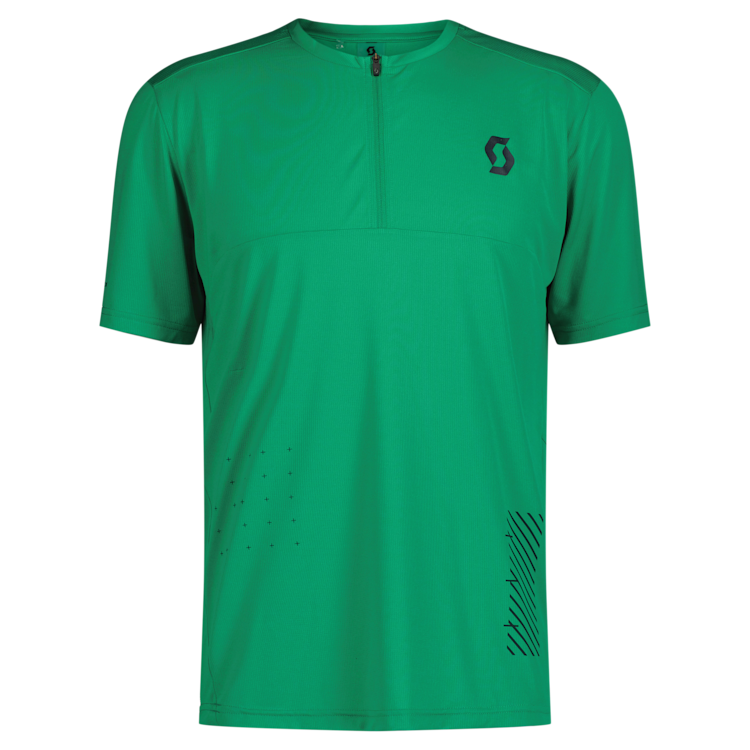 SCOTT Trail Vertic Zip Short-sleeve Men's Tee