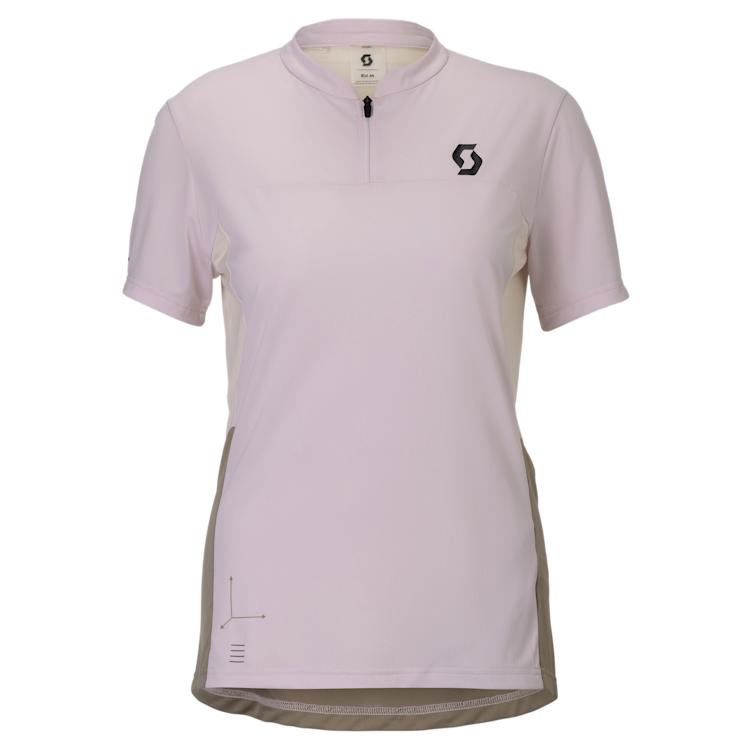 SCOTT Vertic Zip Kurzarmshirt für Damen
