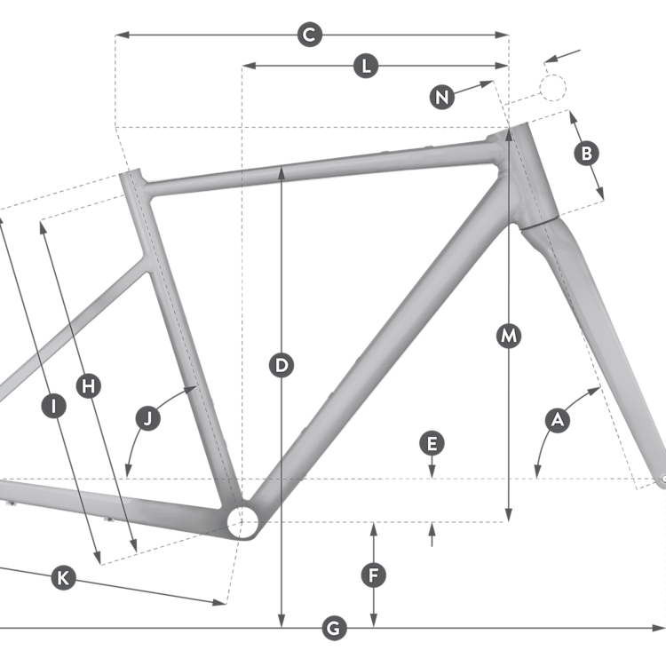 Geometry of SCOTT Speedster Gravel 30 Bike